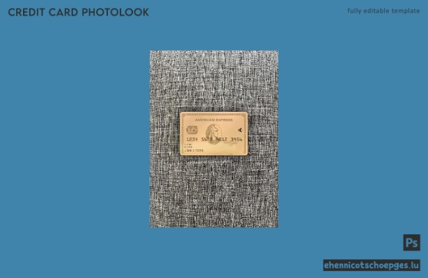 USA MOVO Bank AMEX Goldkarte Fotolook-Beispielvorschau
